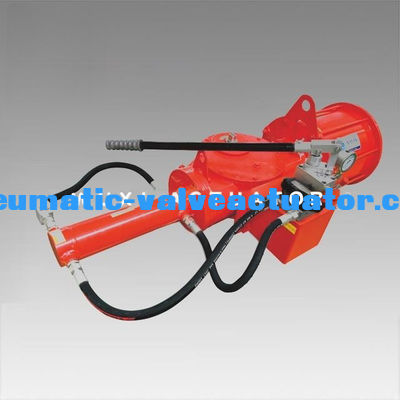 Single Double Acting Scotch Yoke Pneumatic Actuator High Torque Aluminium Alloy Body