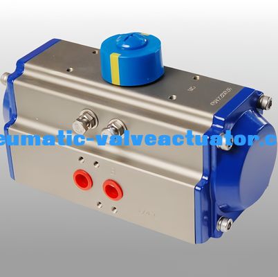 Operasi yang mulus Pneumatic Rack dan Pinion Actuator Untuk Ball Valves Aluminium Alloy Body