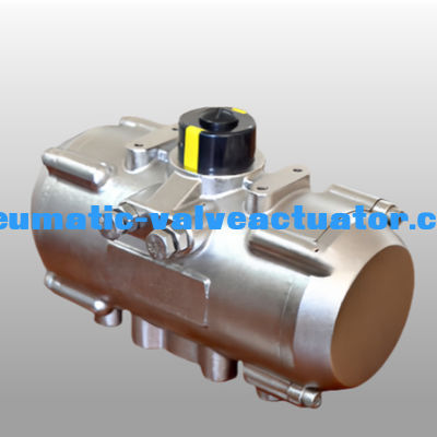 Baja tahan karat SS304 SS306 Pneumatic Rotary Actuator Aksi ganda Aksi tunggal